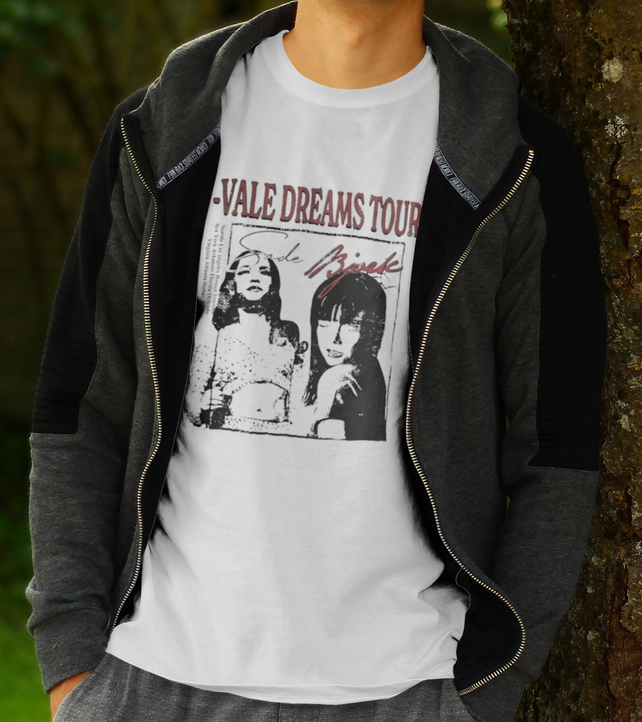 Vale Dreams Tour Sade Bjork 90s T-Shirt