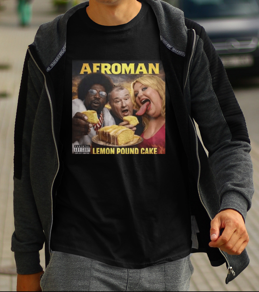 Afroman Lemon Pound Cake Featuring Iconic Cover T-Shirt