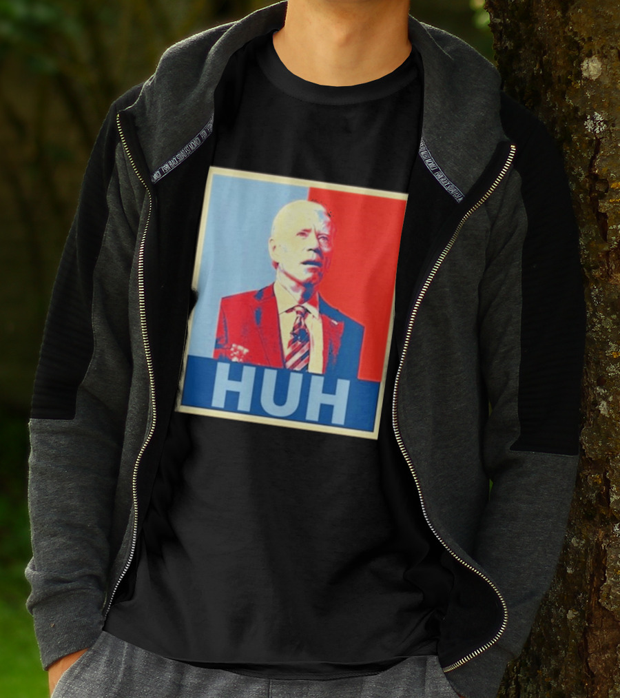 Huh Joe Biden Red Blue T-Shirt