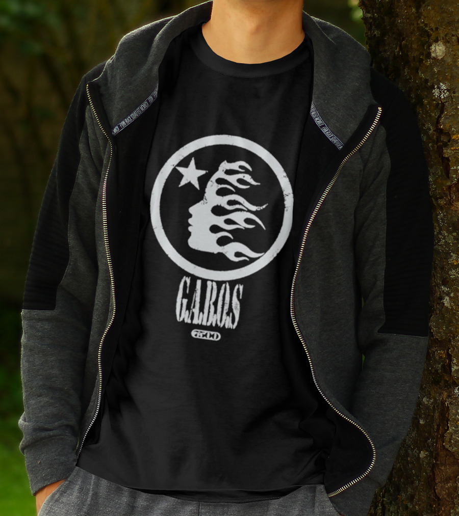 Gabos Hellstar Flame Profile Star T-Shirt