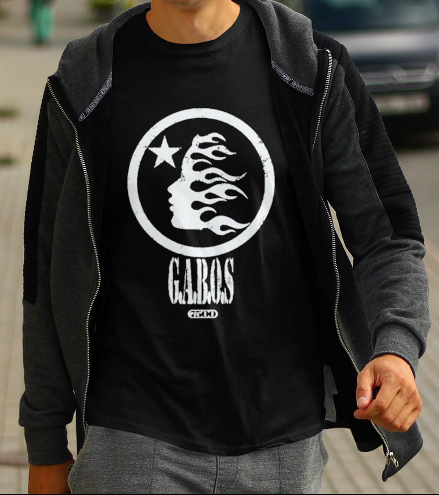 Gabos Hellstar Flame Profile Star T-Shirt