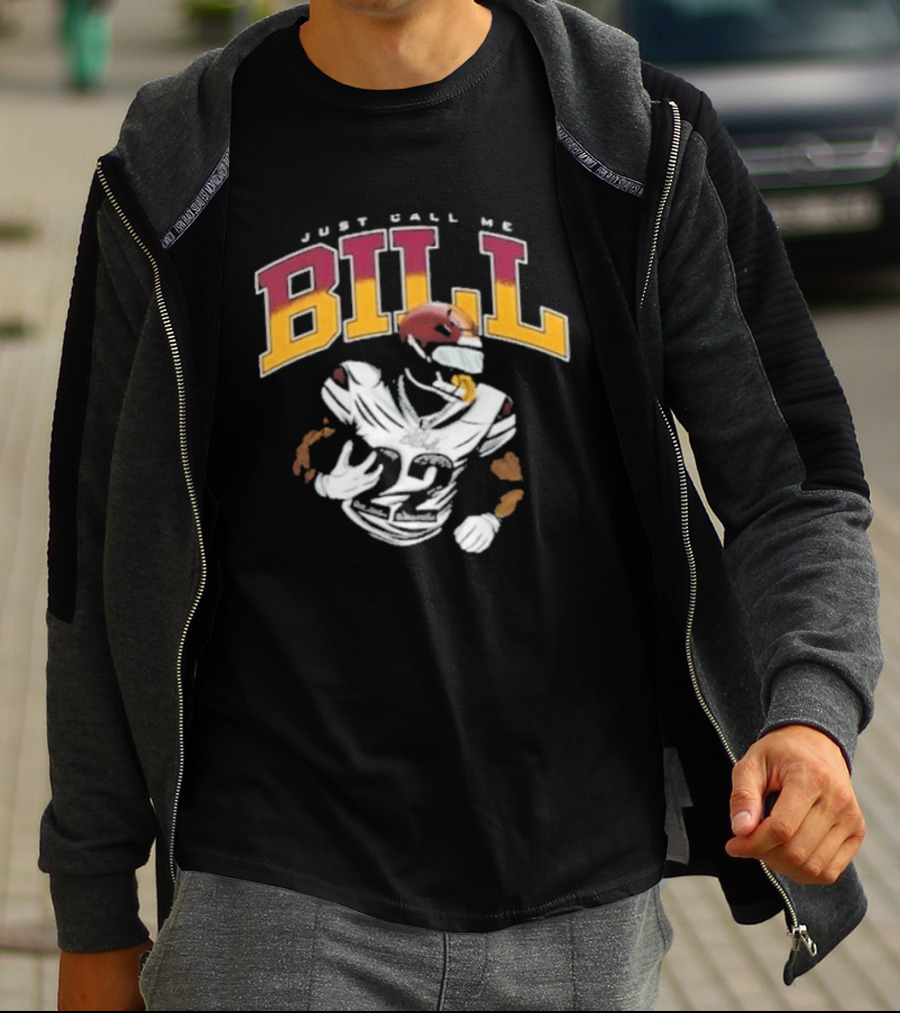 Just Call Me Bill Croskey Merritt Football Player T-Shirt