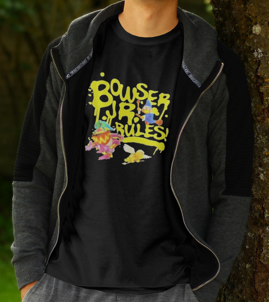 Bowser Jr Rules With Colorful Characters And Fun Styles T-Shirt