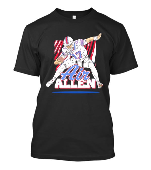 Buffalo Bills Air Allen Football Player Pose T-Shirt