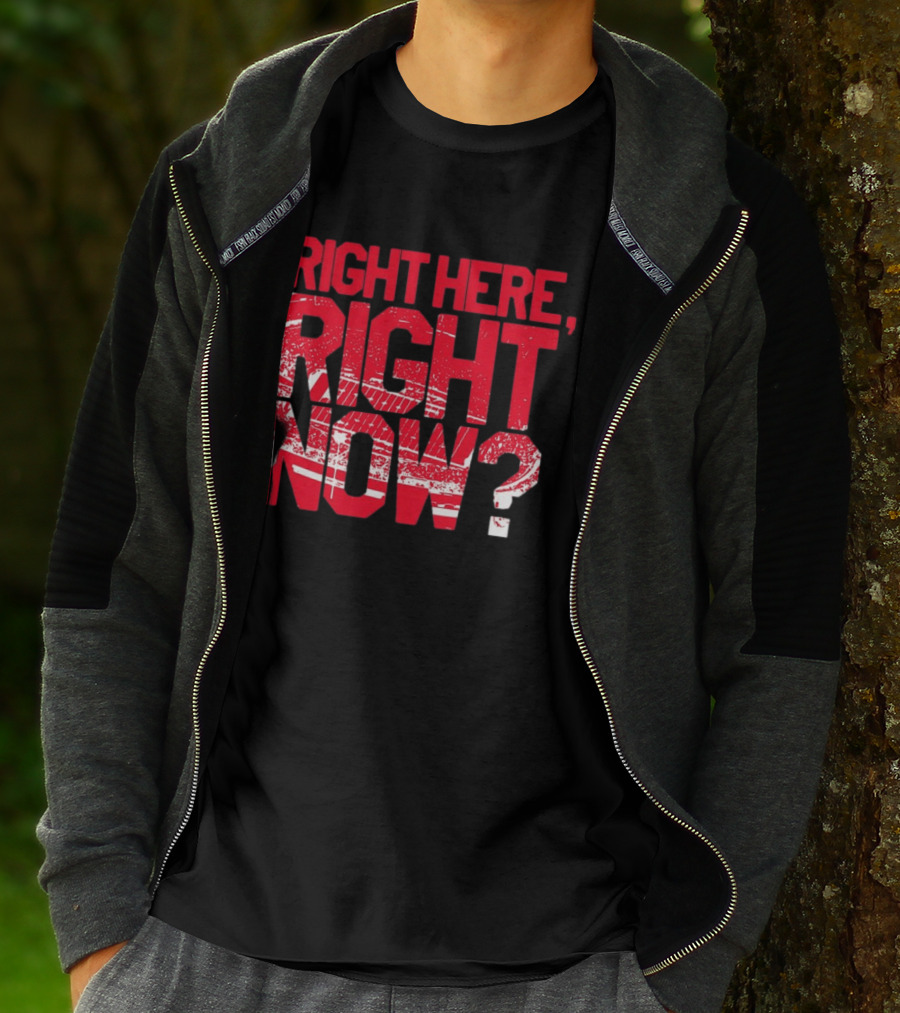 Buffalo Bills Right Here Right Now Where Else Would You Rather Be T-Shirt
