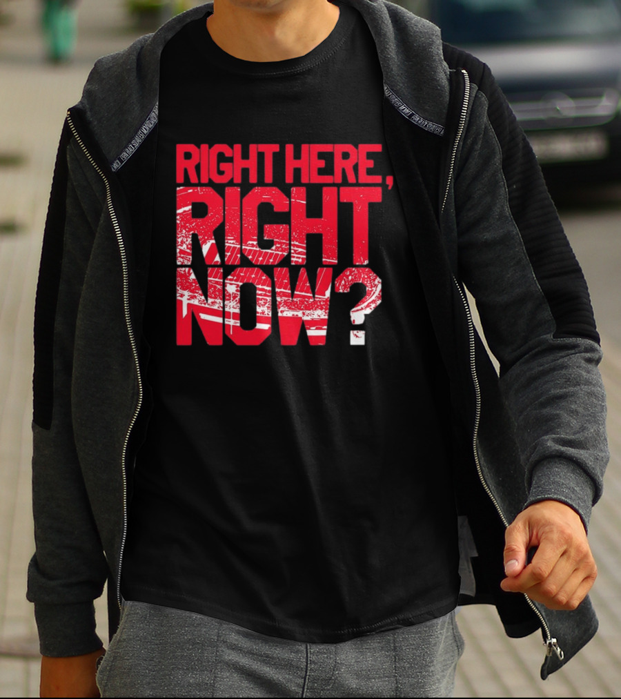 Buffalo Bills Right Here Right Now Where Else Would You Rather Be T-Shirt