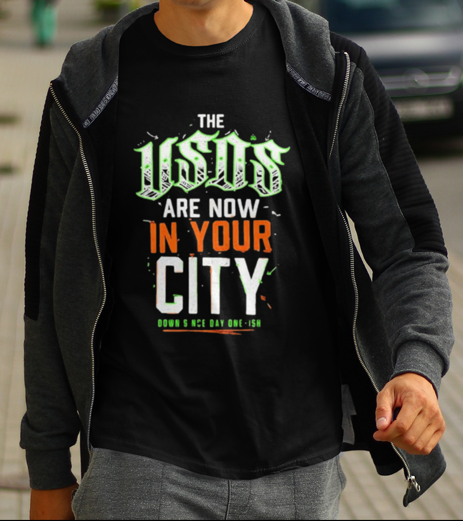 The Usos Are Now In Your City WWE Oooo S Ooo Day One Ish T-Shirt