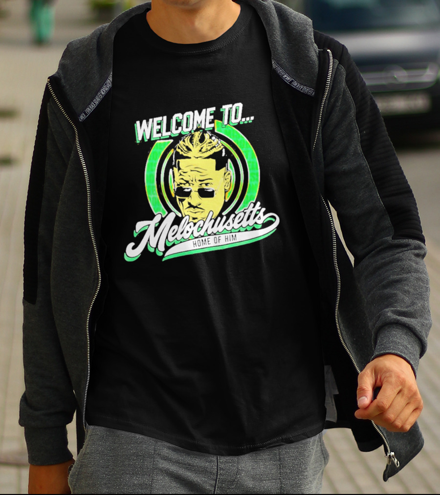 Carmelo Hayes Welcome To Melochusetts Home Of Him Massachusetts T-Shirt
