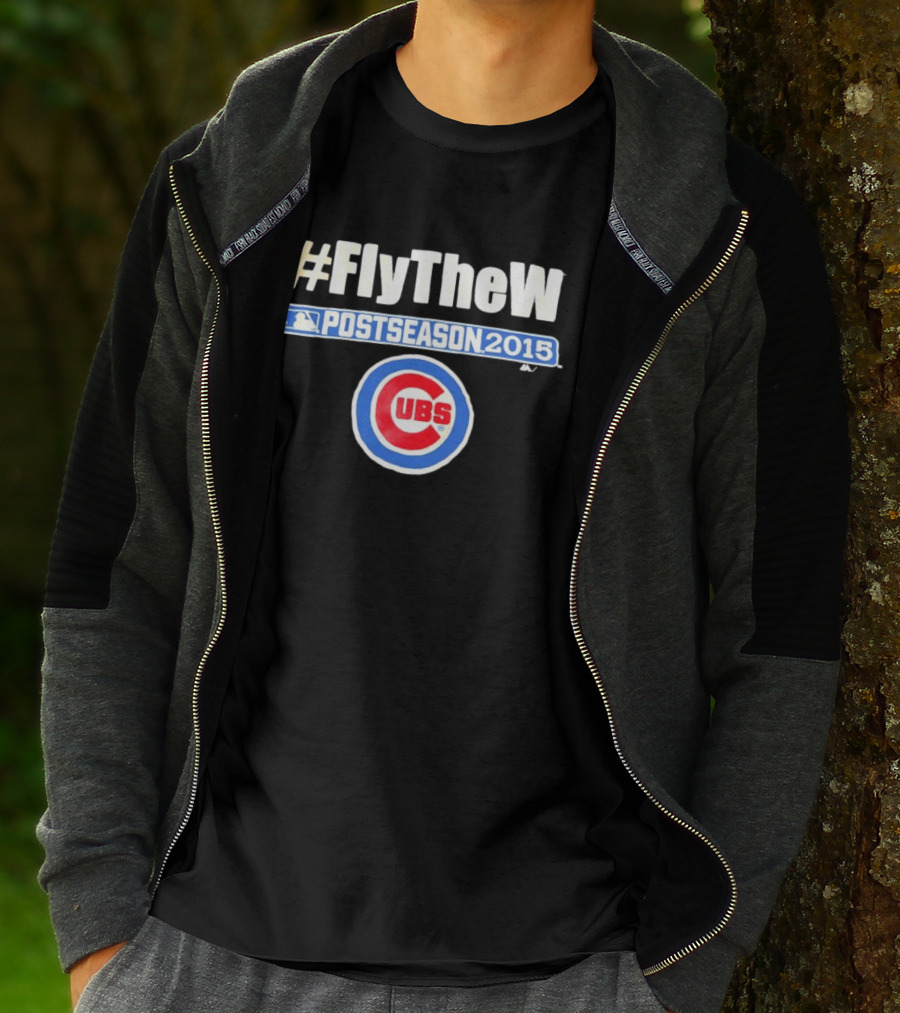 #FlyTheW Chicago Cubs Postseason 2015 T-Shirt