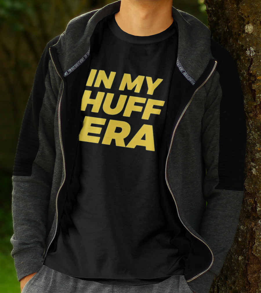 In My Huff Era Trendy Bold Yellow Text Fashion T-Shirt
