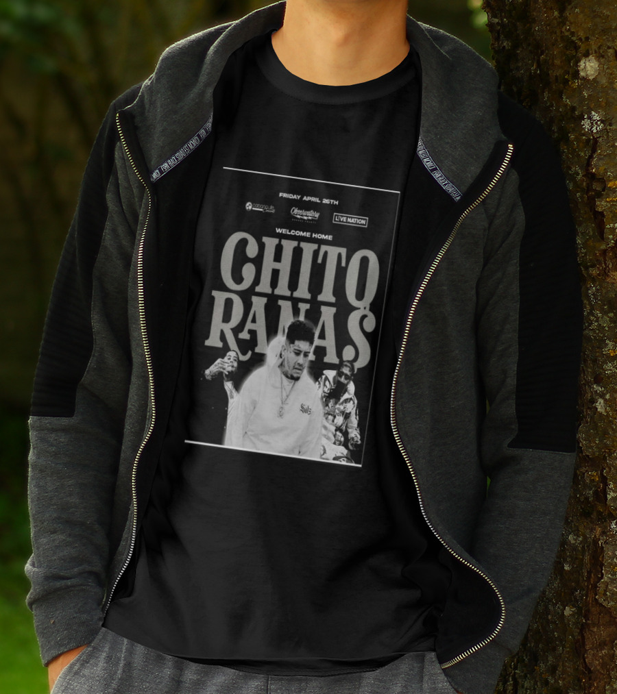Welcome Home Chito Rana$ Live Nation Concert The Observatory Santa Ana April 26 2024 T-Shirt