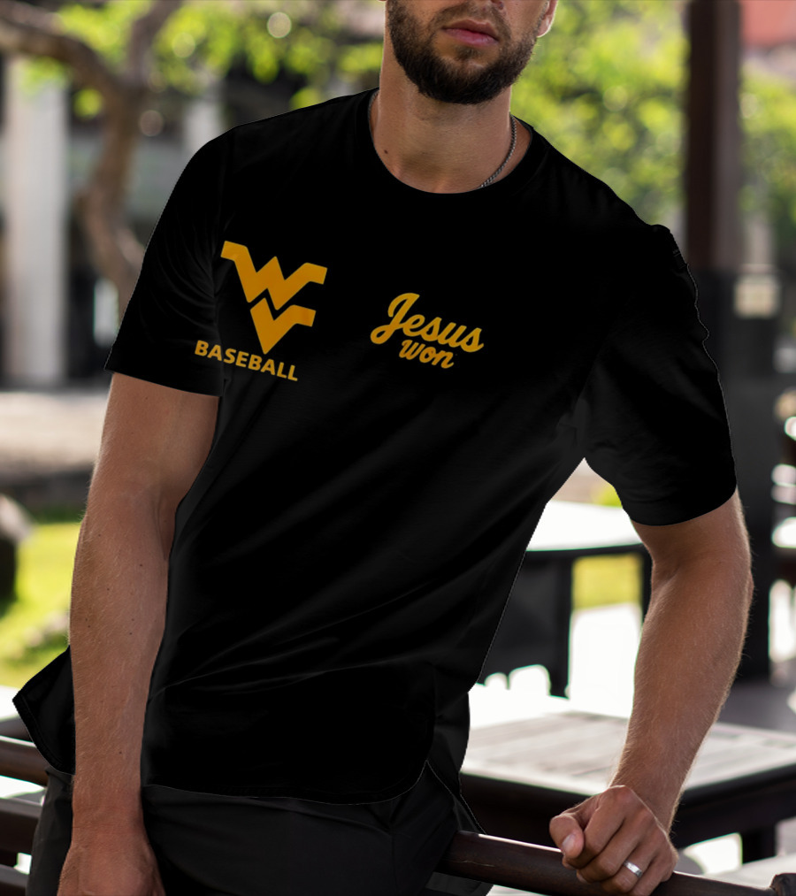 WV Baseball Jesus Won T-Shirt