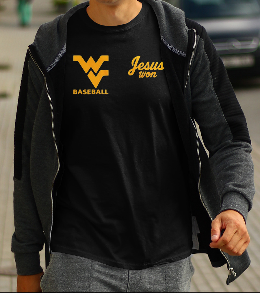 WV Baseball Jesus Won T-Shirt