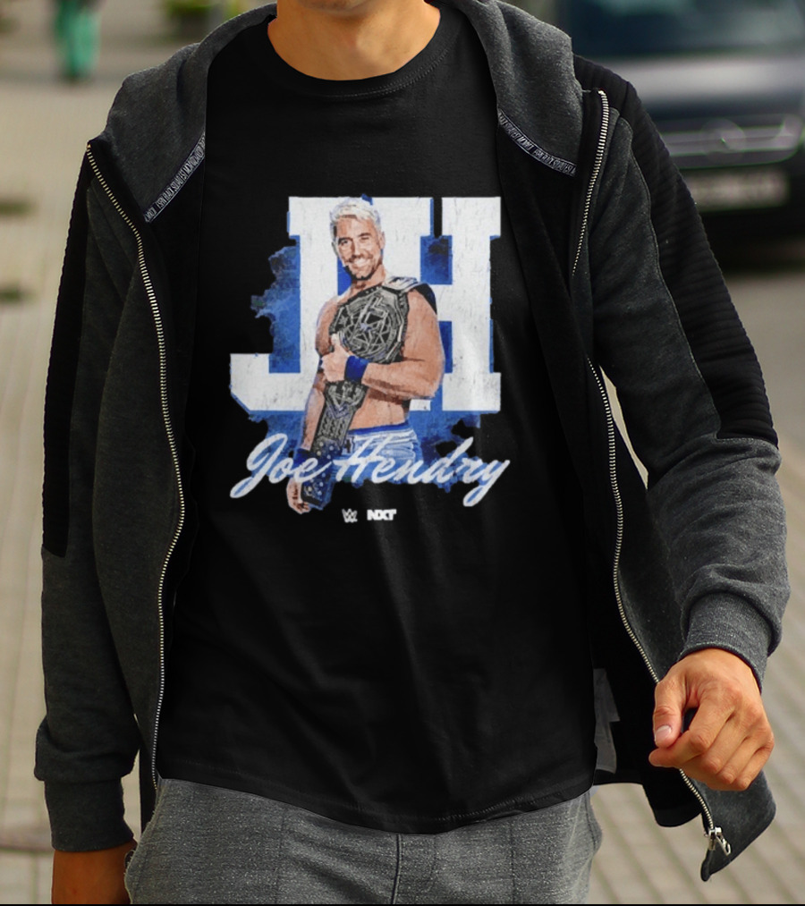 JH Joe Hendry WWE Superstar Officially Licensed Merchandise T-Shirt