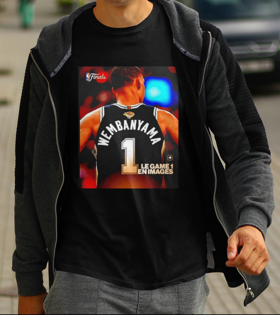 NBA Finals Wembanyama San Antonio Spurs Le Game 1 En Images T-Shirt