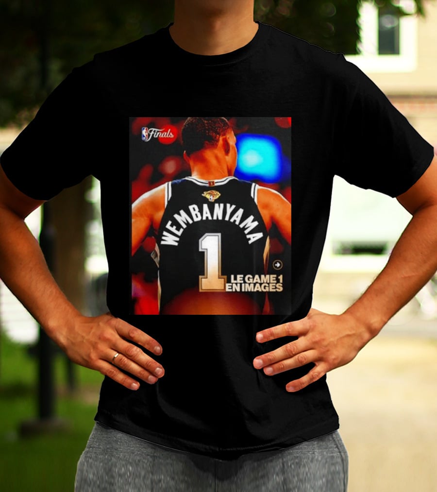 NBA Finals Wembanyama San Antonio Spurs Le Game 1 En Images T-Shirt