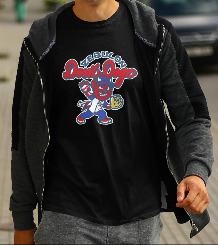 Zebulon Devil Dogz 2026 Baseball Team T-Shirt