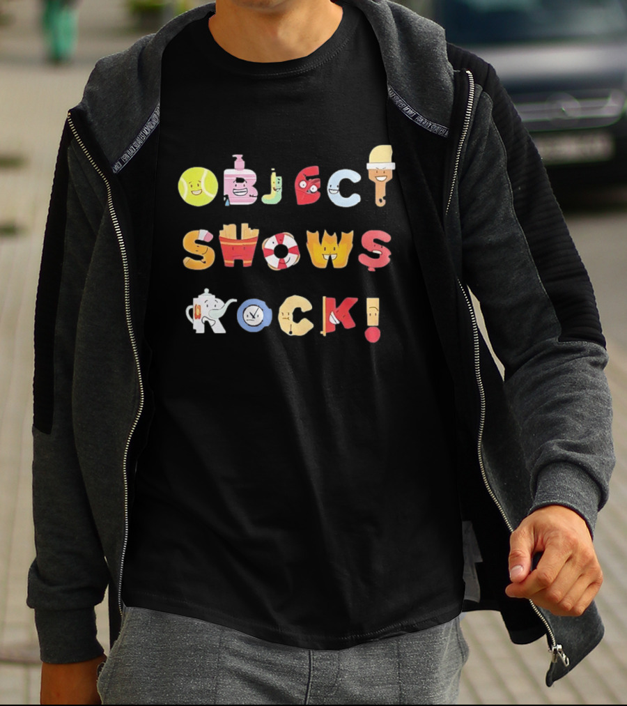 Object Shows Rock Tennis Paintbrush Emoji Toothpaste Balloon T-Shirt