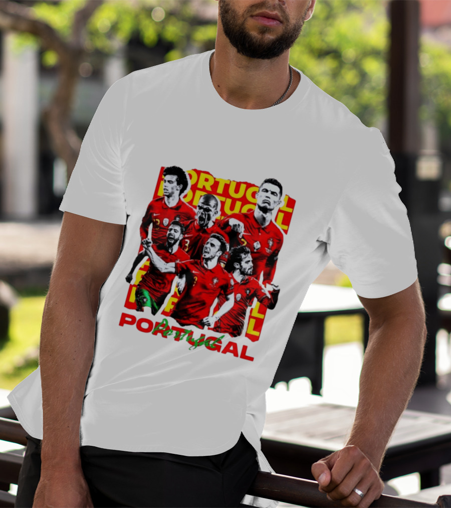 Portugal National Football Team Cristiano Ronaldo Fans T-Shirt