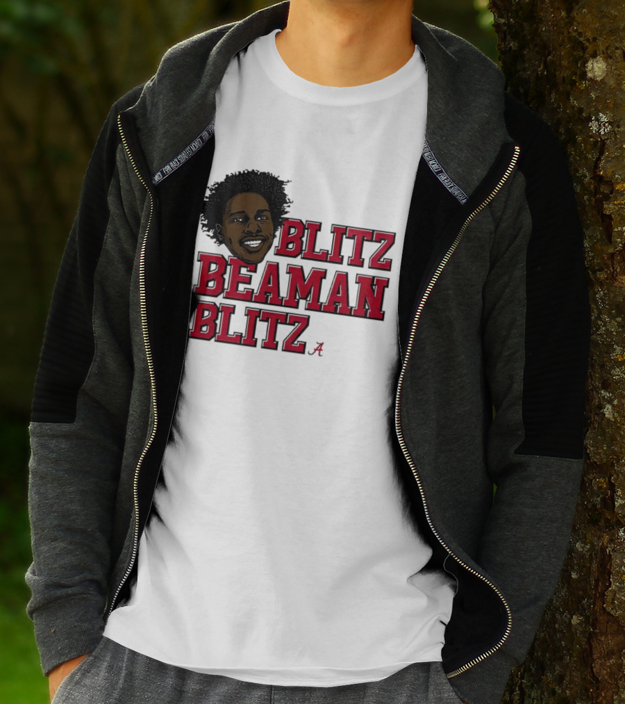 Alabama Crimson Tide Blitz Beaman Blitz Jeremiah Beaman T-Shirt