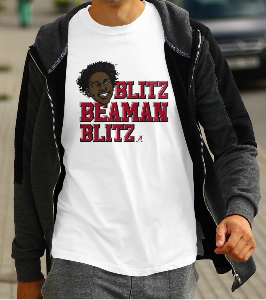 Alabama Crimson Tide Blitz Beaman Blitz Jeremiah Beaman T-Shirt