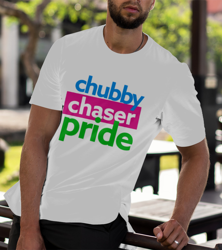 Chubby Chaser Pride Colorful T-Shirt