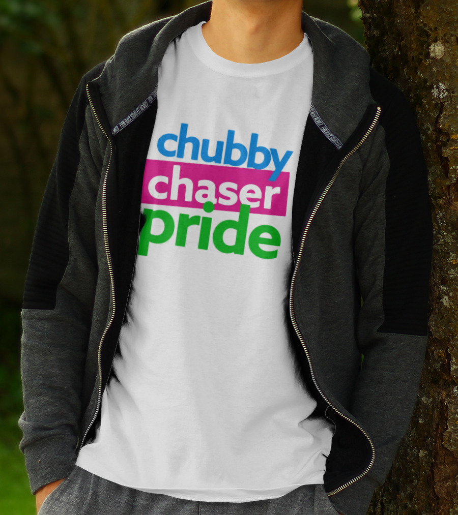 Chubby Chaser Pride Colorful T-Shirt