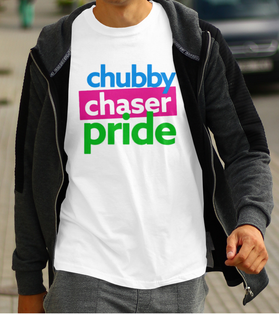 Chubby Chaser Pride Colorful T-Shirt