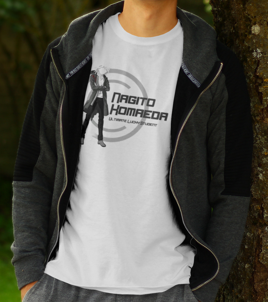 Nagito Komaeda Minimalist Style Danganronpa T-Shirt