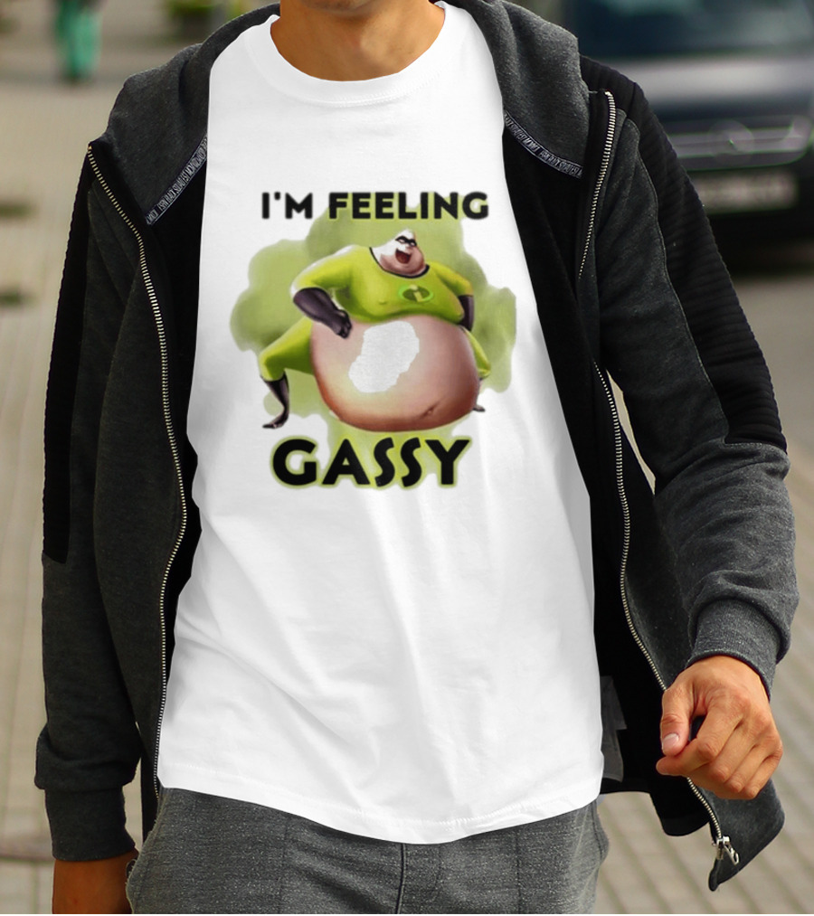 I'm Feeling Gassy Superhero Parody 2025 T-Shirt