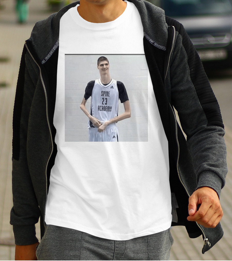 Spire Academy 23 Robert Bobroczkyi Basketball T-Shirt