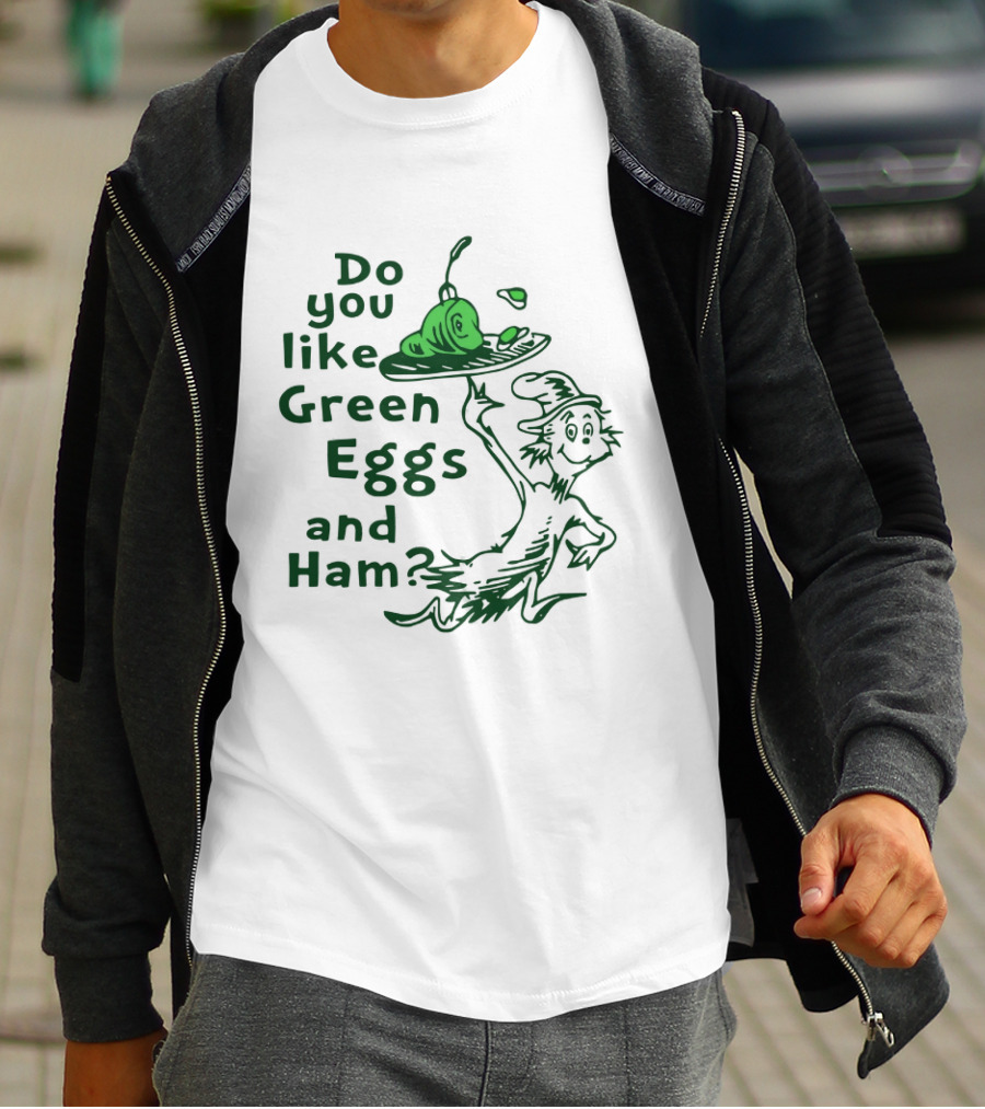 Do You Like Green Eggs And Ham St Patrick's Day Celebration T-Shirt