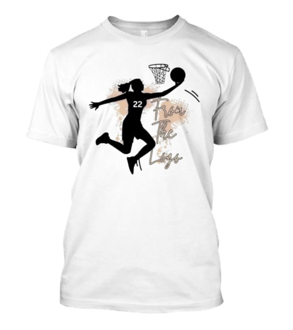 Caitlin Clark 22 Basketball From The T-Shirt