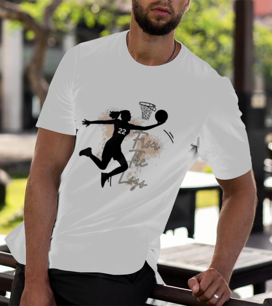 Caitlin Clark 22 Basketball From The T-Shirt