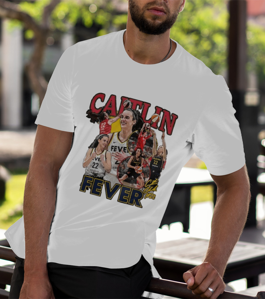 Caitlin Clark 22 Indiana Fever WNBPA T-Shirt