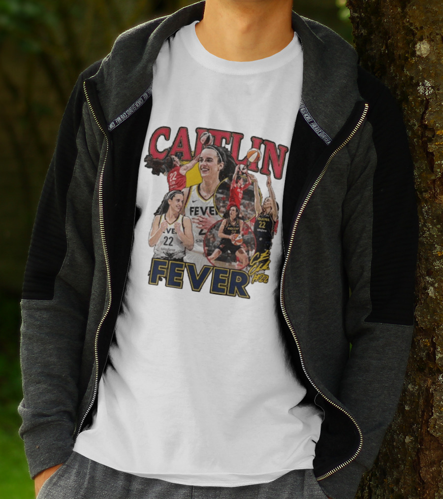 Caitlin Clark 22 Indiana Fever WNBPA T-Shirt