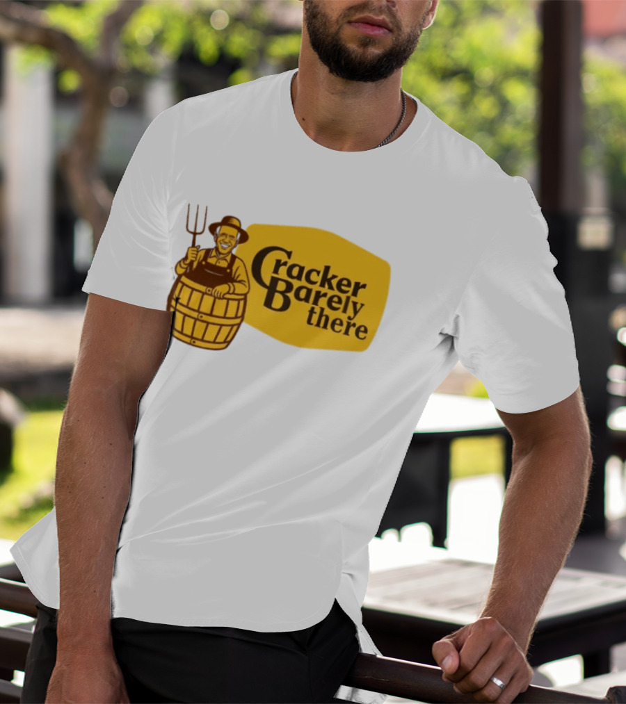 Joe Biden Cracker Barely There Cracker Barrel T-Shirt