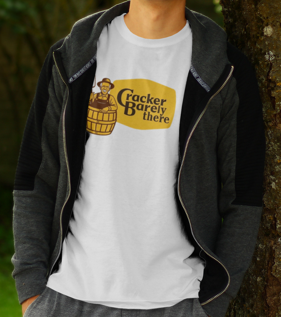 Joe Biden Cracker Barely There Cracker Barrel T-Shirt