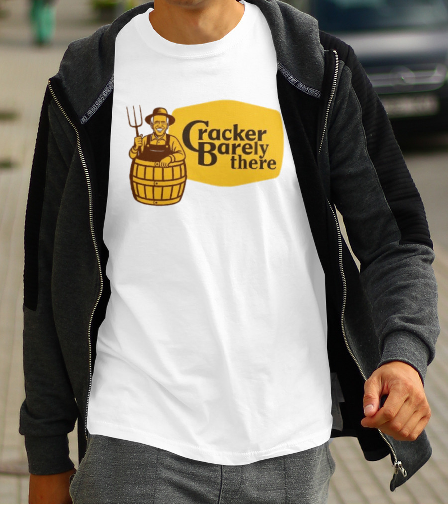 Joe Biden Cracker Barely There Cracker Barrel T-Shirt