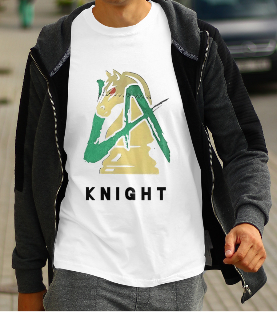 LA Knight WWE Horse Knight Chess Piece T-Shirt