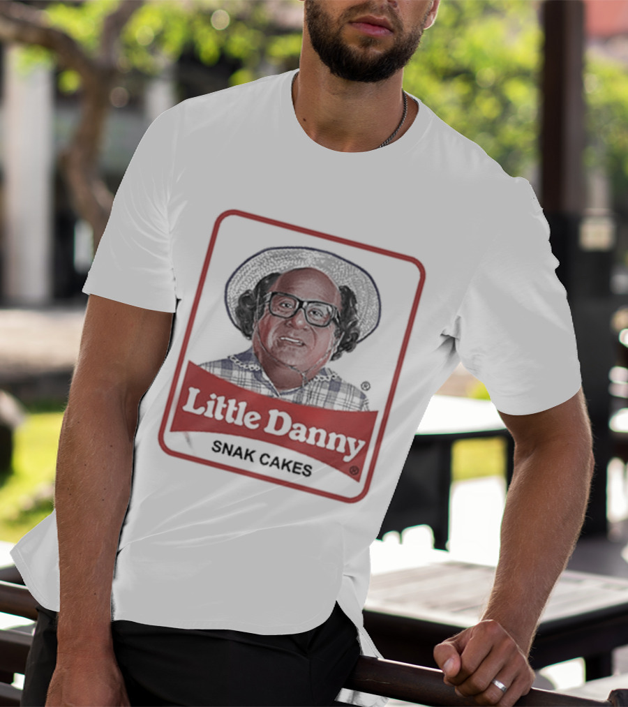 Little Danny Snak Cakes Meme Featuring Iconic Little Debbie T-Shirt