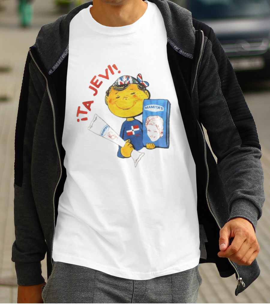 ¡Ta Jevi! Mamita's Ice Cream Dominican Packaging T-Shirt