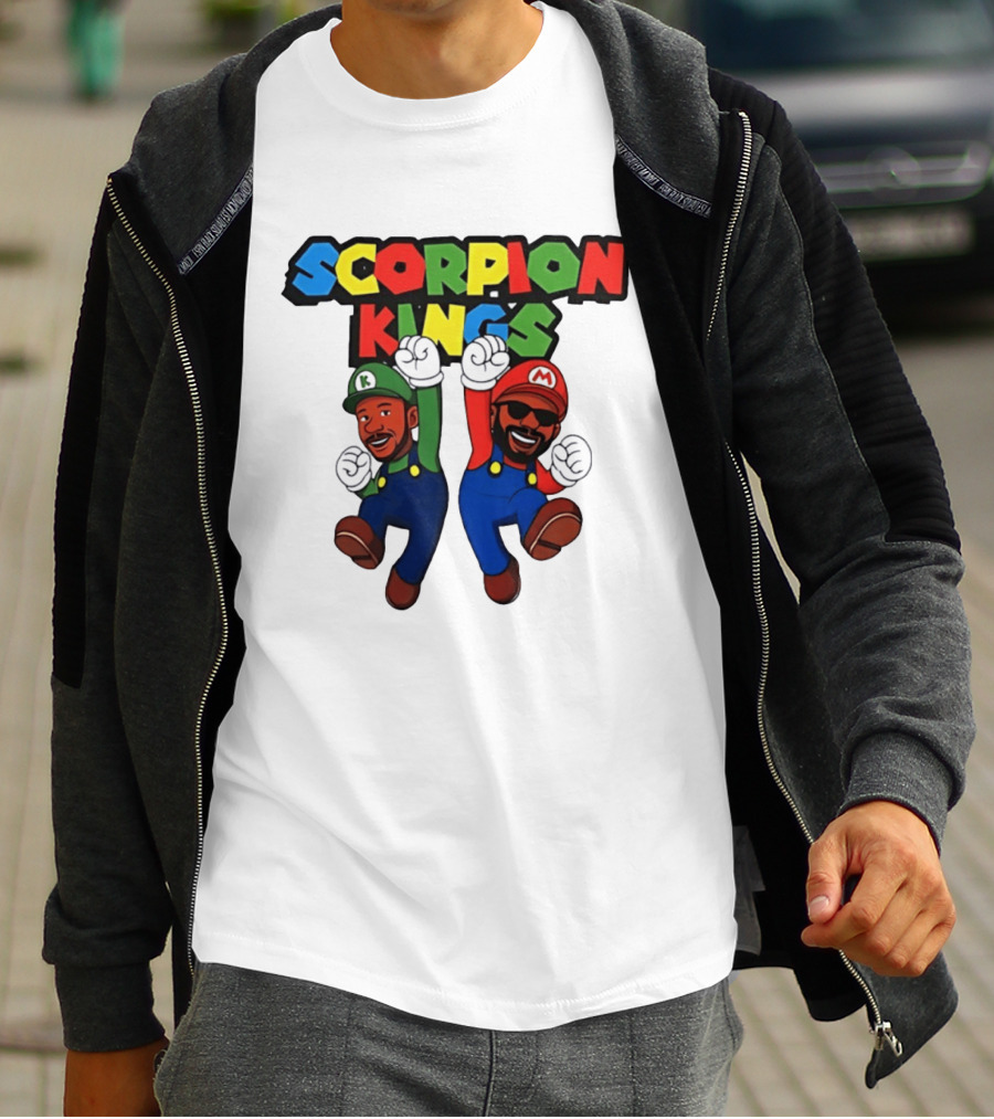 Scorpion Kings Kabza De Small And DJ Maphorisa Mario T-Shirt
