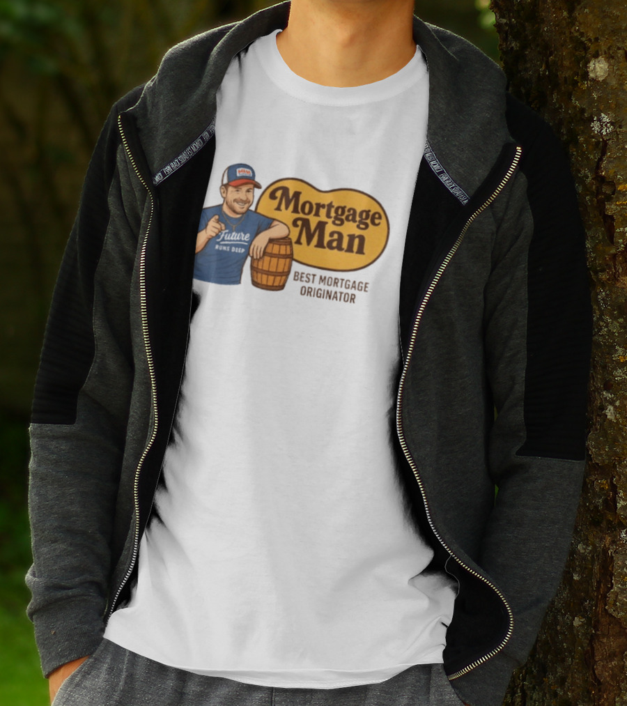 Mortgage Man Best Mortgage Originator Cracker Barrel T-Shirt