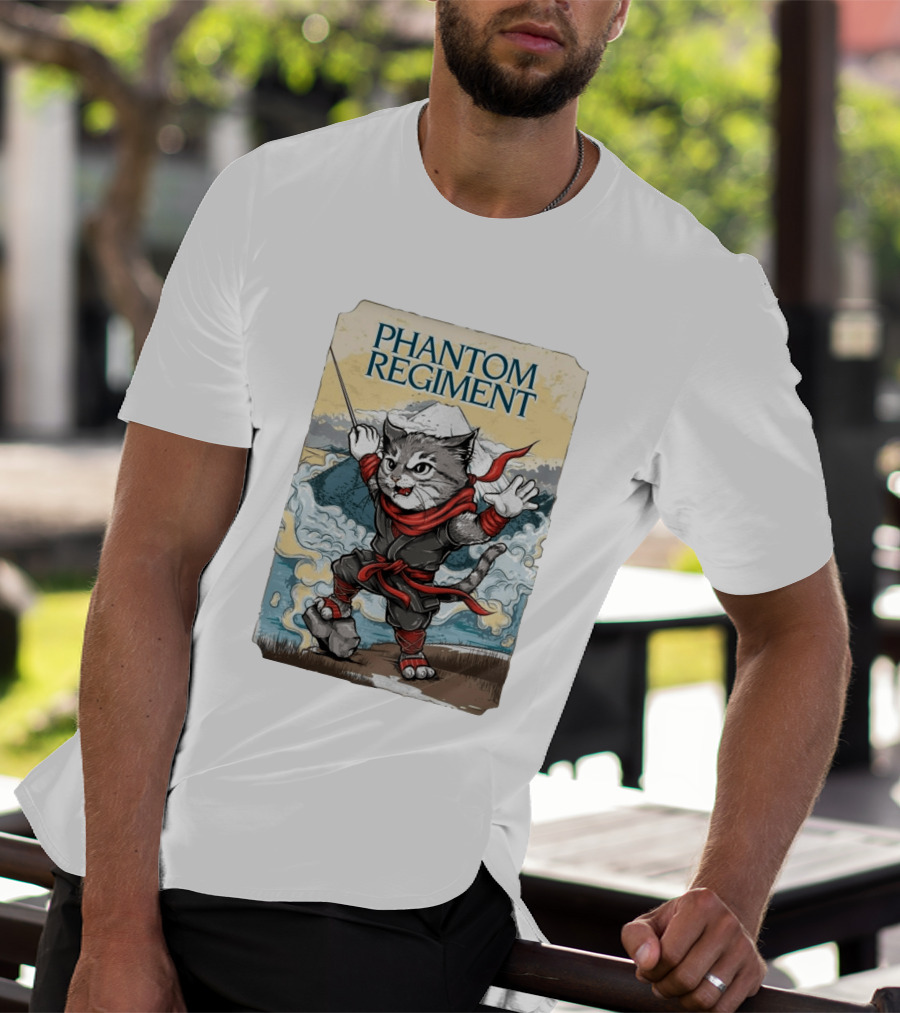 Original Phantom Regiment Conductor Cat Ninja T-Shirt