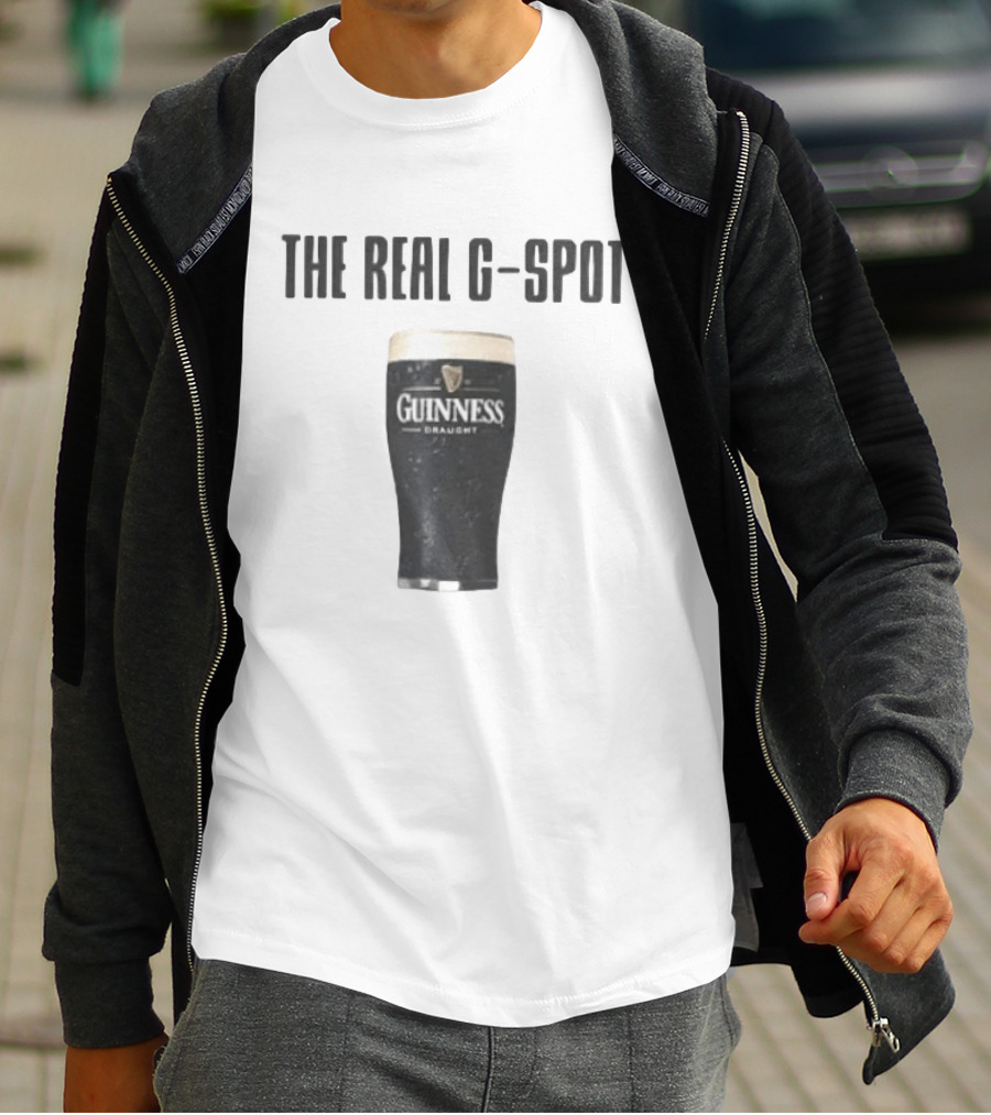 The Real G Spot Guinness Draught Beer T-Shirt