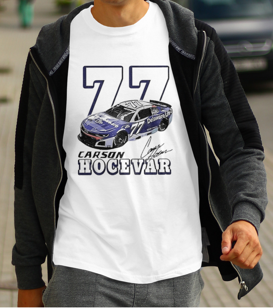 77 Carson Hocevar Nascar Racing Car T-Shirt