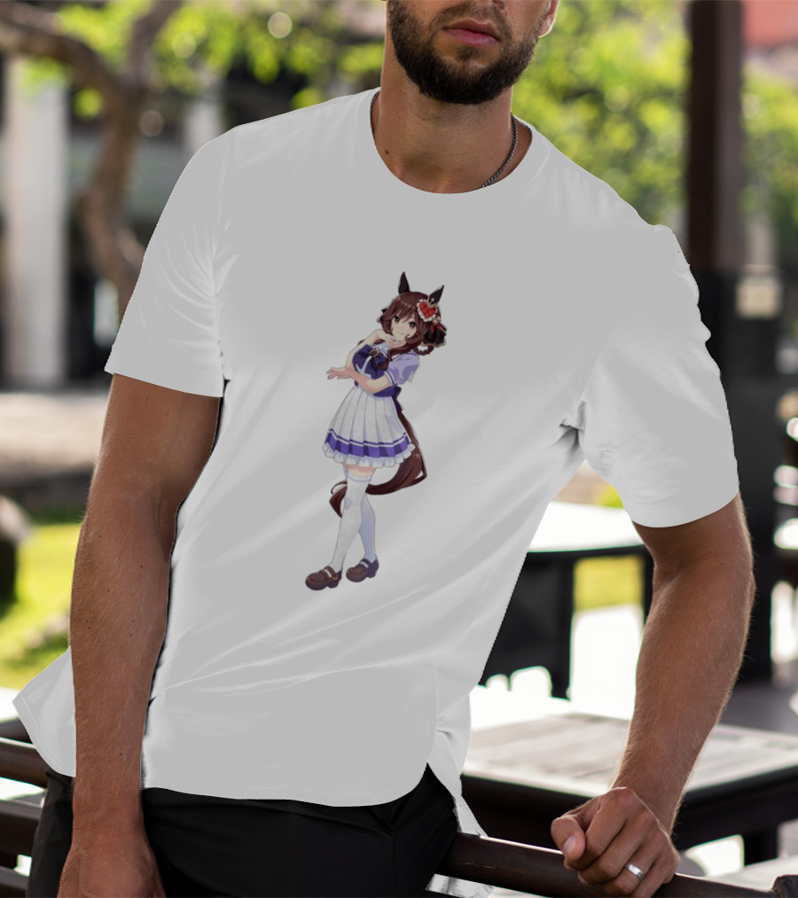 Top Gentildonna Uma Musume Pretty Derby Anime Character Cosplay Outfit T-Shirt