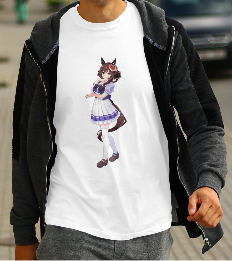 Top Gentildonna Uma Musume Pretty Derby Anime Character Cosplay Outfit T-Shirt