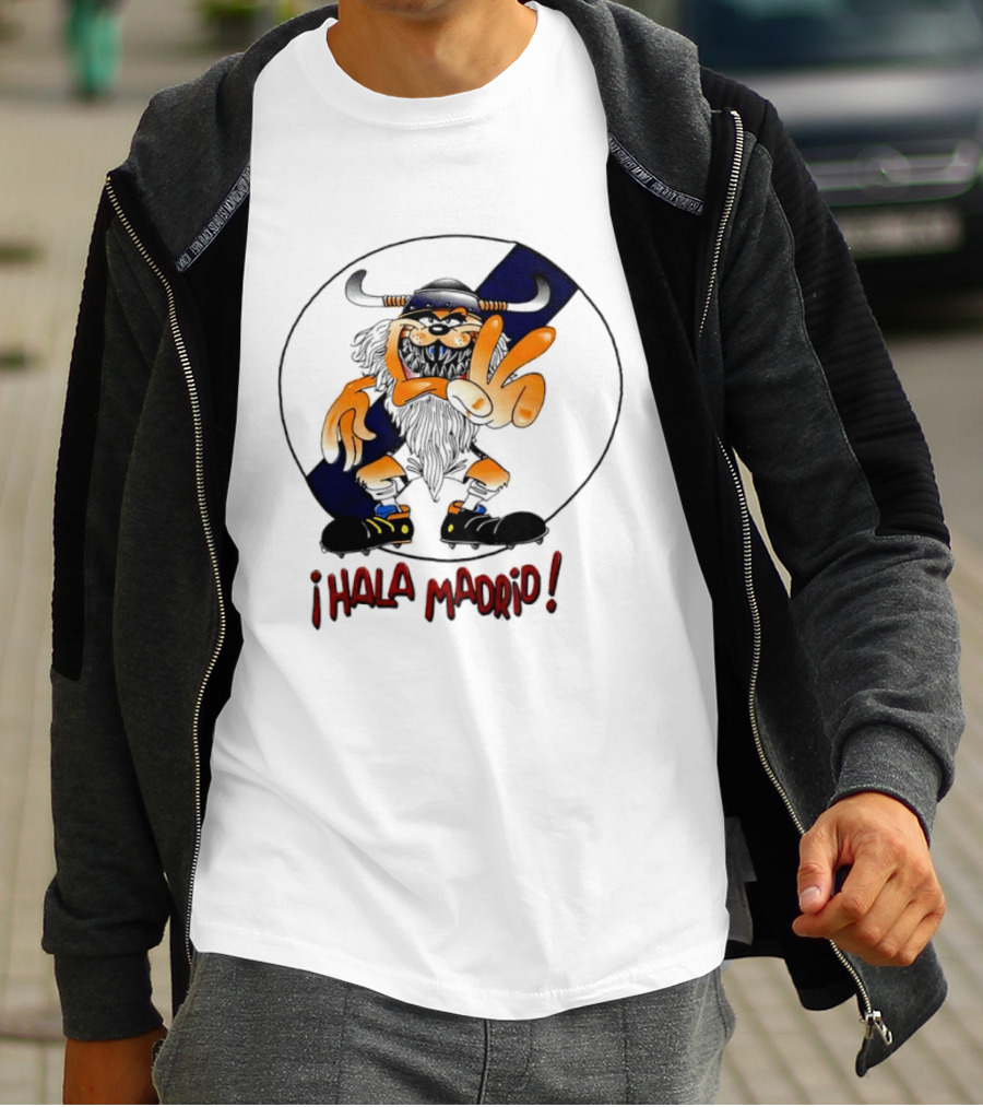 Viking Hala Madrid Real Madrid Club De Futbol Fan T-Shirt